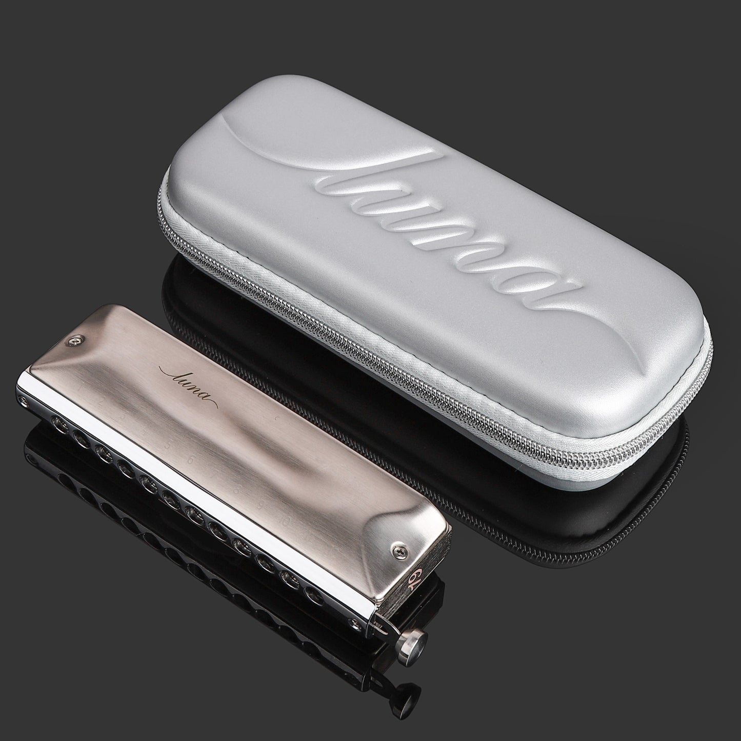 JDR Luna with low-temp heat-treated reeds, a thin airtight mouthpiece, durable keys, copper-palladium cover/comb (anti-oxidation), easy high notes.