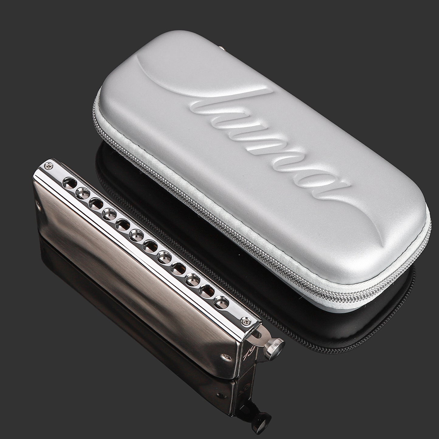 JDR Luna with low-temp heat-treated reeds, a thin airtight mouthpiece, durable keys, copper-palladium cover/comb (anti-oxidation), easy high notes.