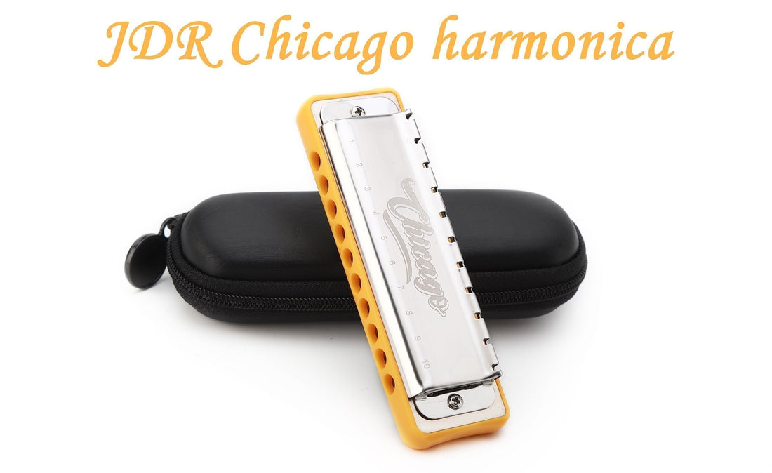 JDR Blues Harmonica Chicago: Beginner's Ideal Choice: 🎵