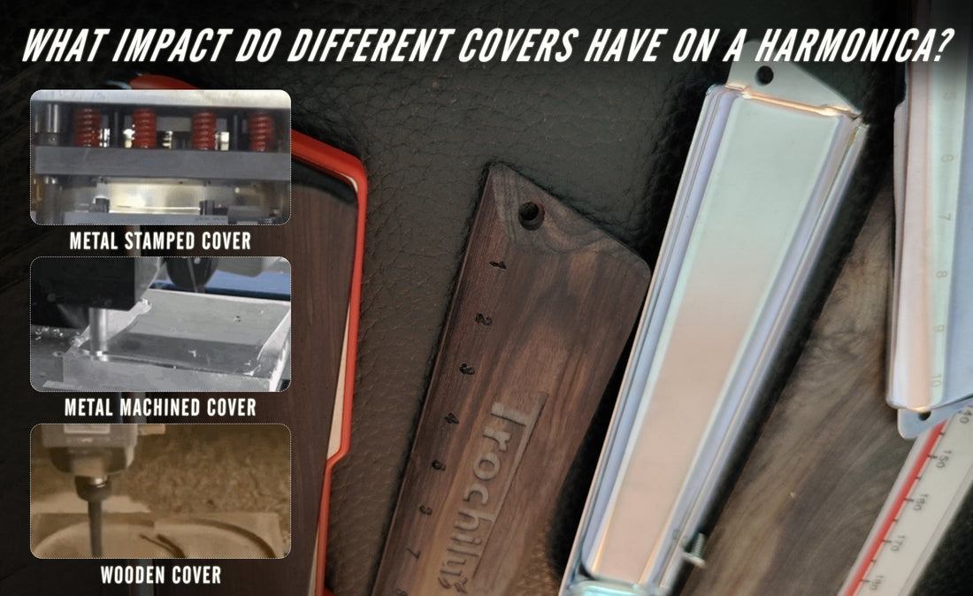 What impact do different covers have on a harmonica?