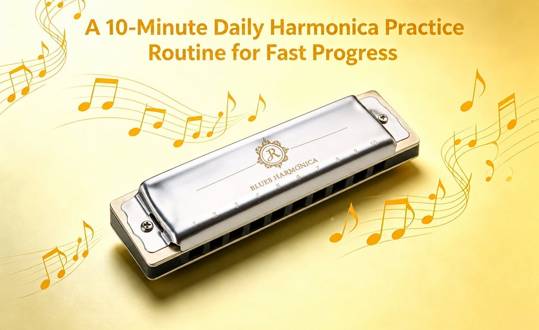 A 10-Minute Daily Harmonica Practice Routine for Fast Progress