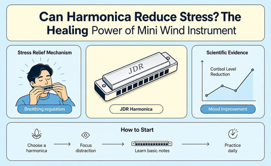 Can Harmonica Reduce Stress? The Healing Power of Mini Wind Instrument