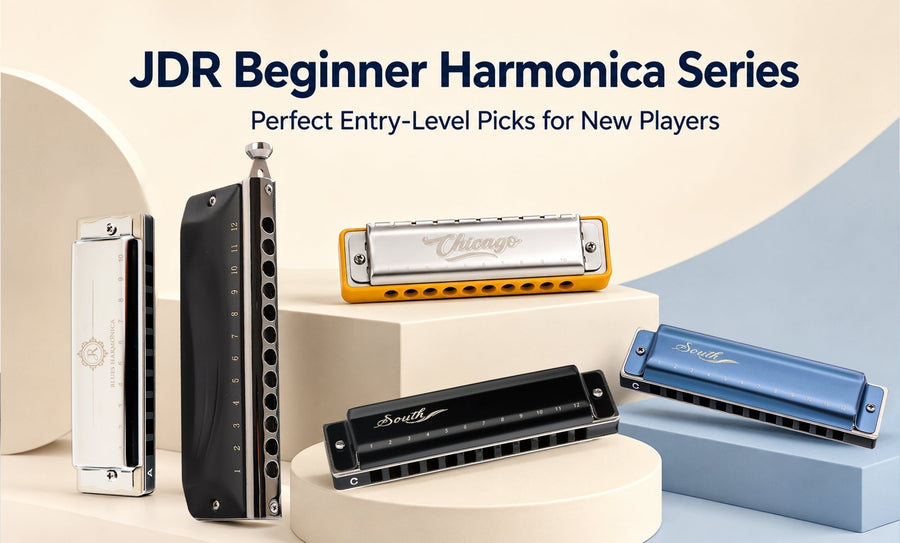 JDR Beginner Harmonica Series: Perfect Entry-Level Picks for New Players