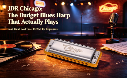 JDR Chicago Blues Harmonica: Best Budget Beginner Harp 2026