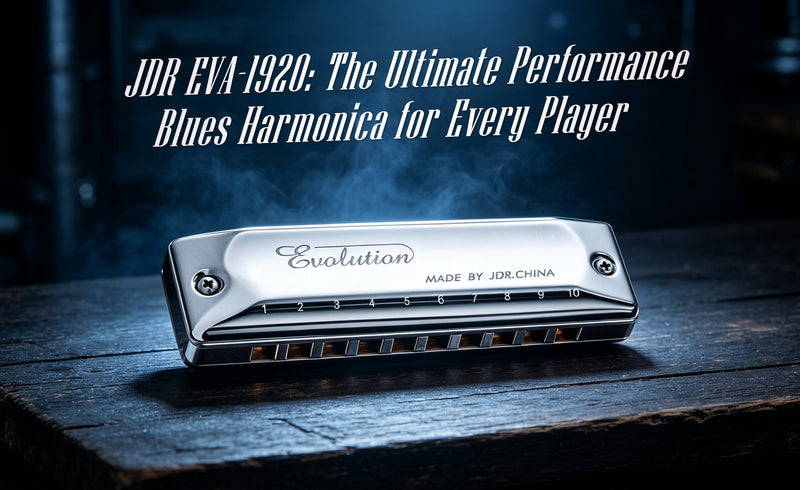 JDR EVA-1920: The Ultimate Performance Blues Harmonica for Every Player🎶