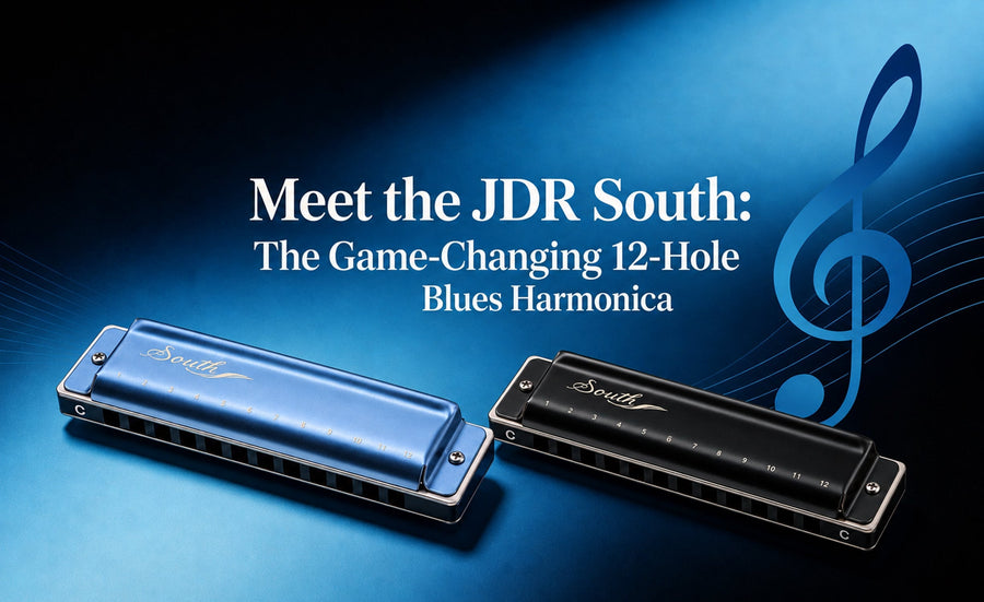 Meet the JDR South: The Game-Changing 12-Hole Blues Harmonica for Every Player
