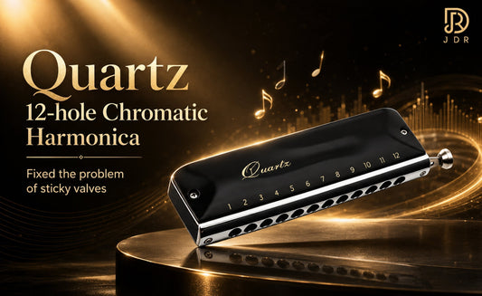 Quartz : Finally, a chromatic harmonica that fixes the problem of sticky valves.