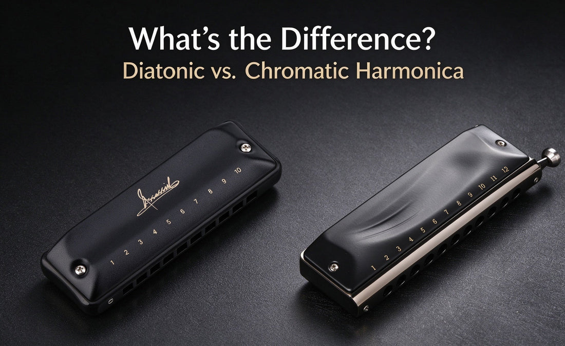 What’s the Difference? Diatonic vs. Chromatic Harmonica