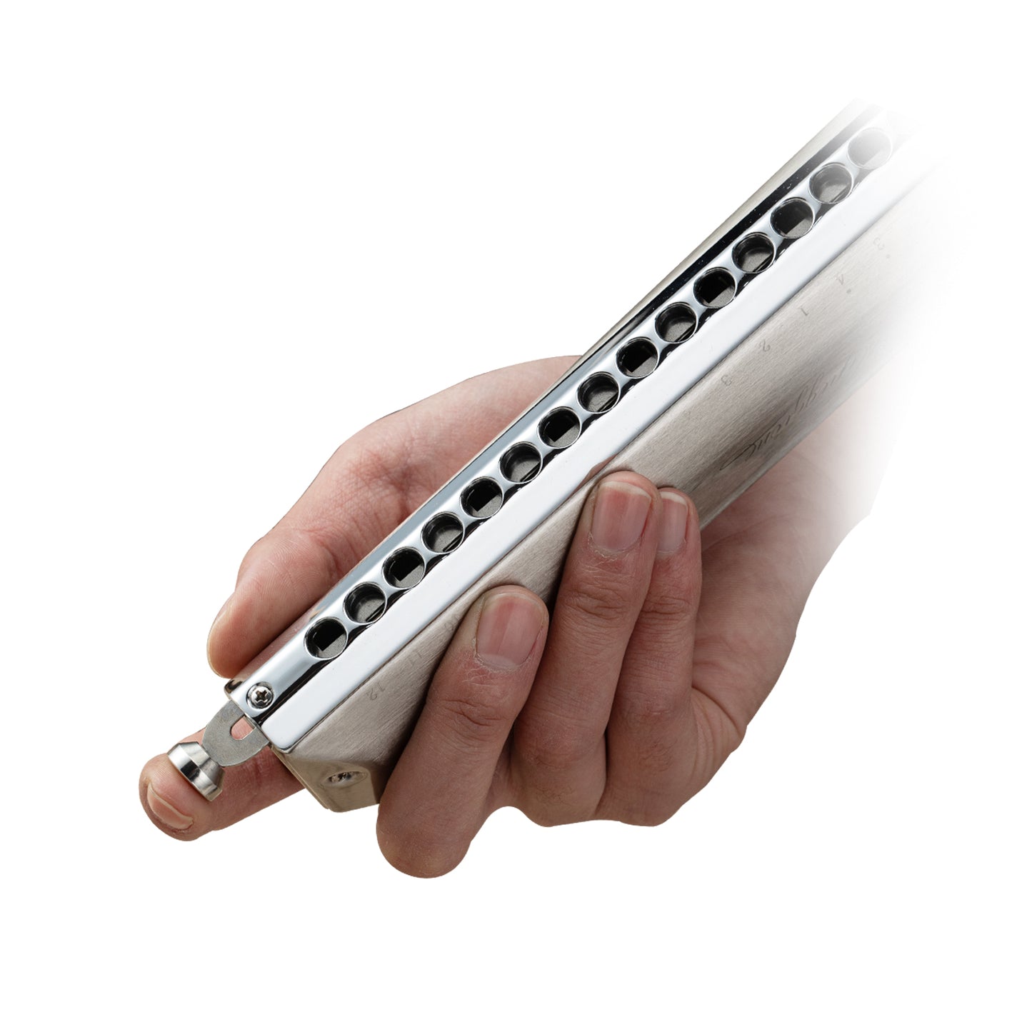 JDR Arpeggione Chromatic Harmonica Premium Chromatic Harmonica with Segment Reed Design