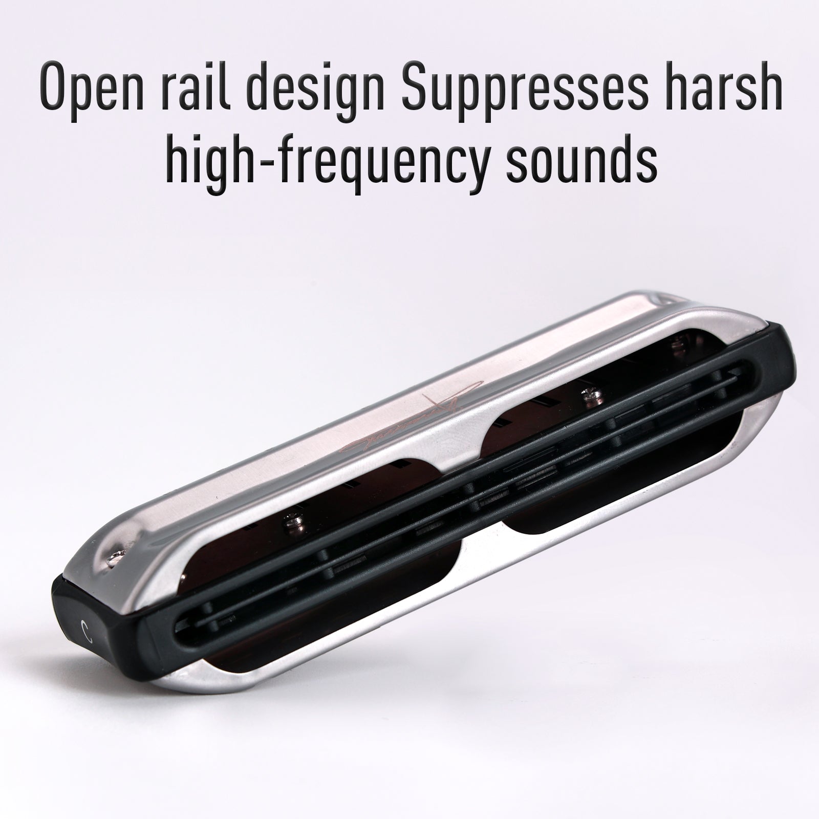 The New Assassin blues harmonica cover is made of uncoated stainless steel, making it environmentally friendly and non-toxic. 01C Compromise Tuning