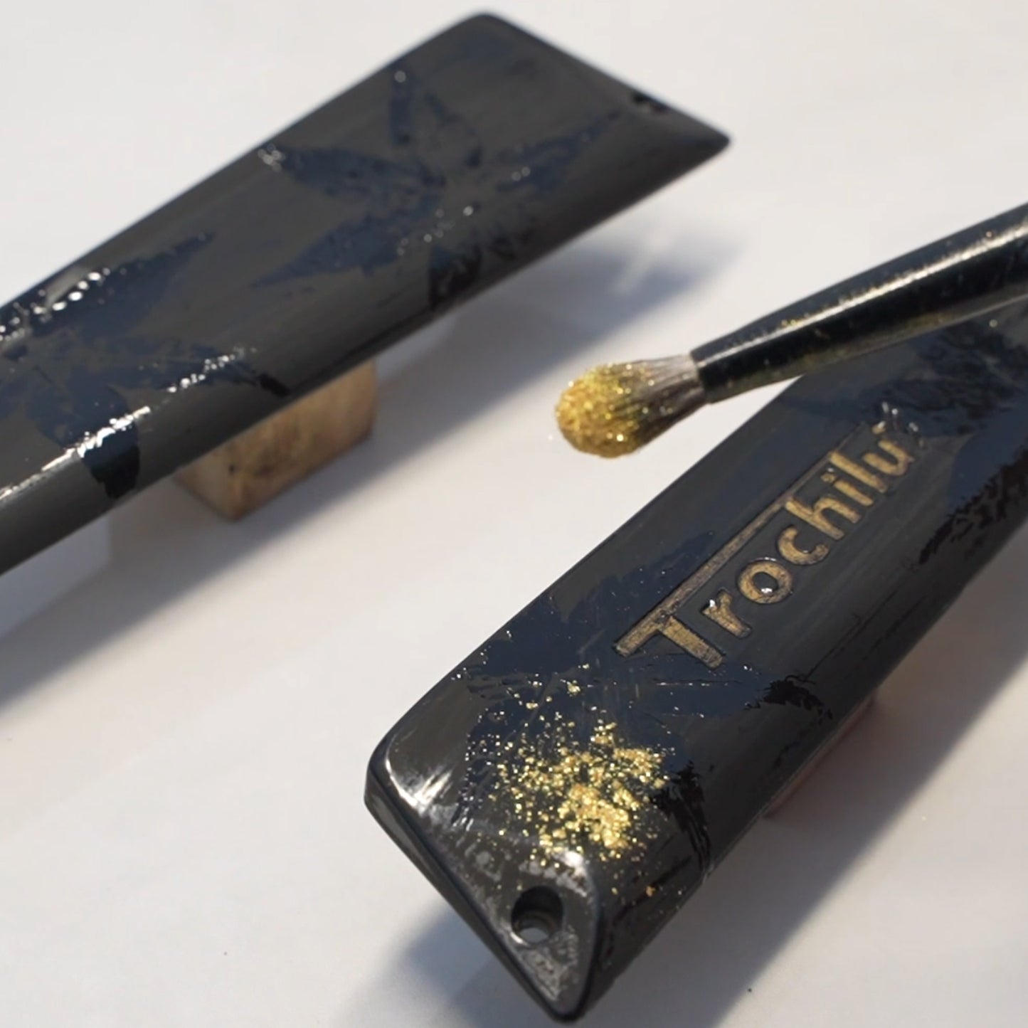 JDR Trochilus Harmonica Raw Lacquer Sandalwood Cover