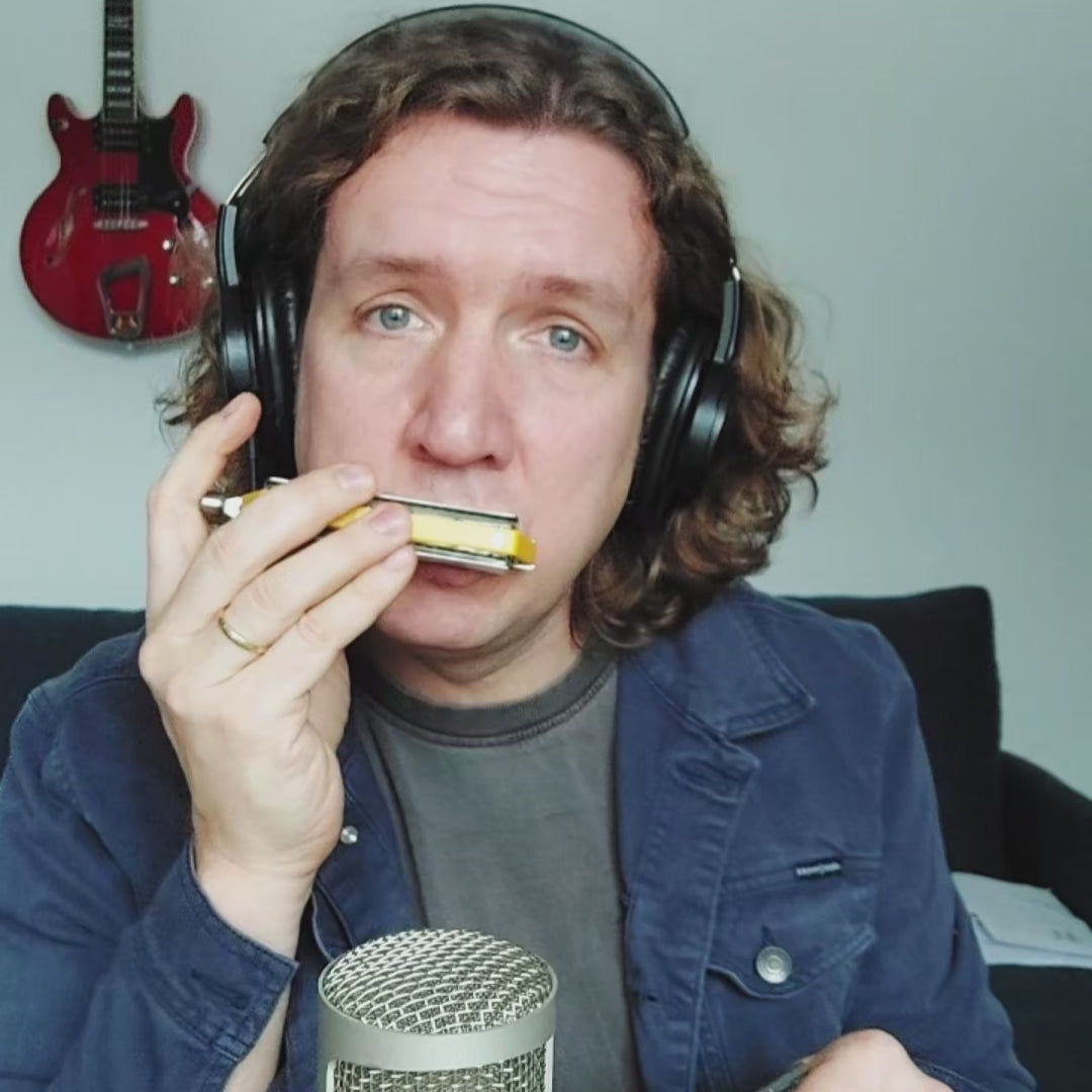 JDR Trochilus Chromatic Harmonica - Key of C Solo Tuning Tuning