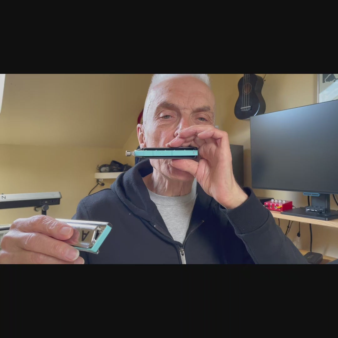 JDR Trochilus / GameChanger 10-hole chromatic harmonicas
